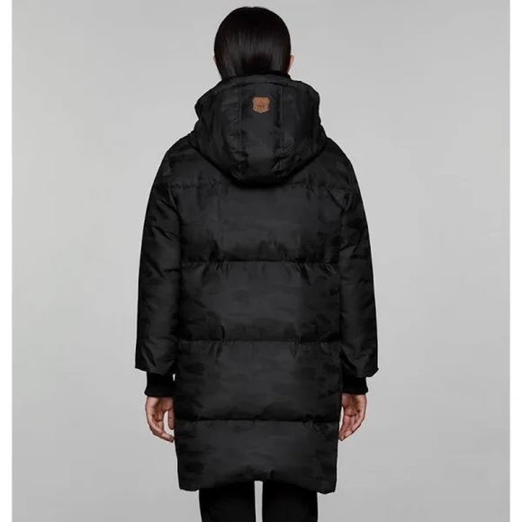 MACKAGE Kandee Down Coat In Monochrome Camo Print - Picture 14 of 15